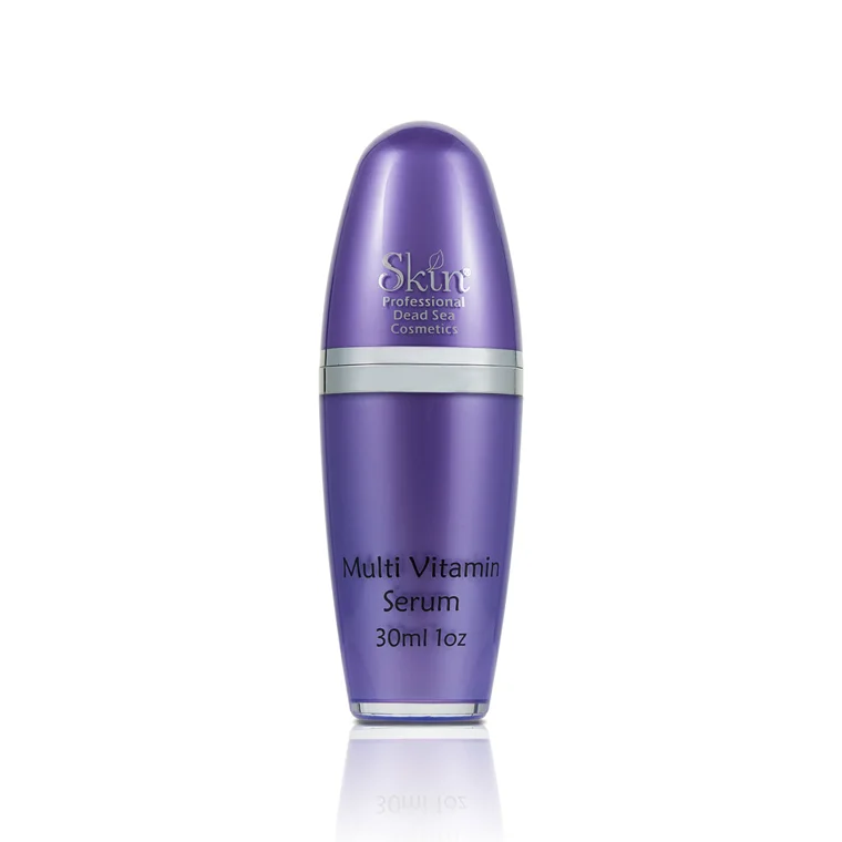 Multi Vitamin Serum, צילום מוצר על רקע לבן