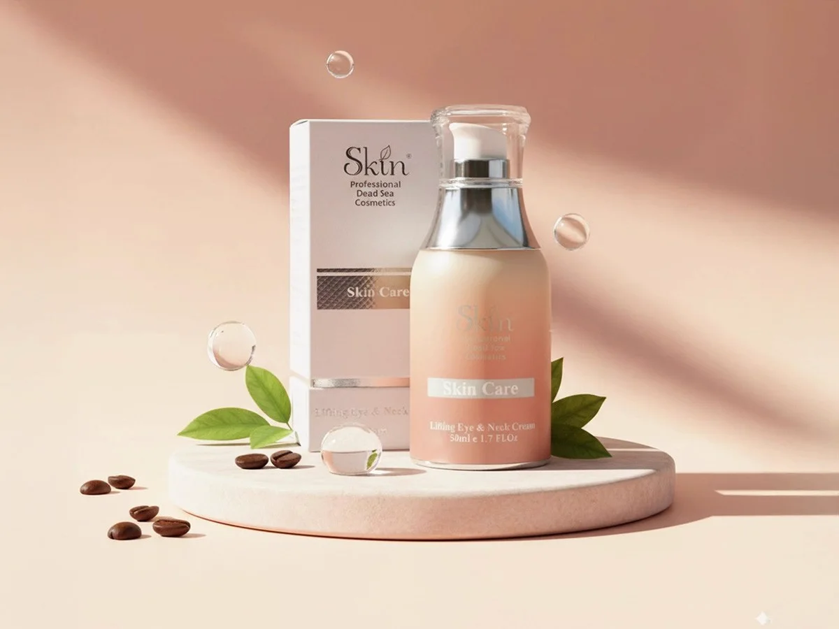 קומפוזיציית Skin Care עם פולי קפה ועלים